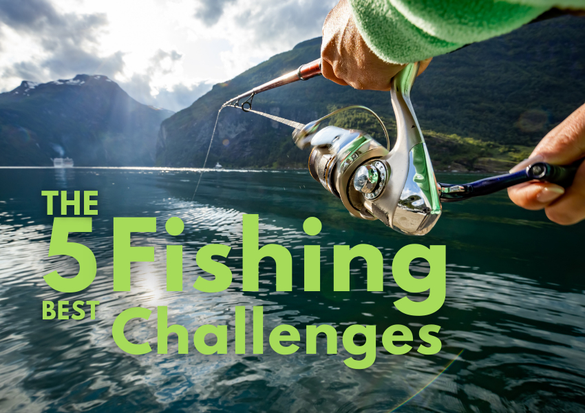 The 5 Fishing Challenges | WeFish Fishing App
