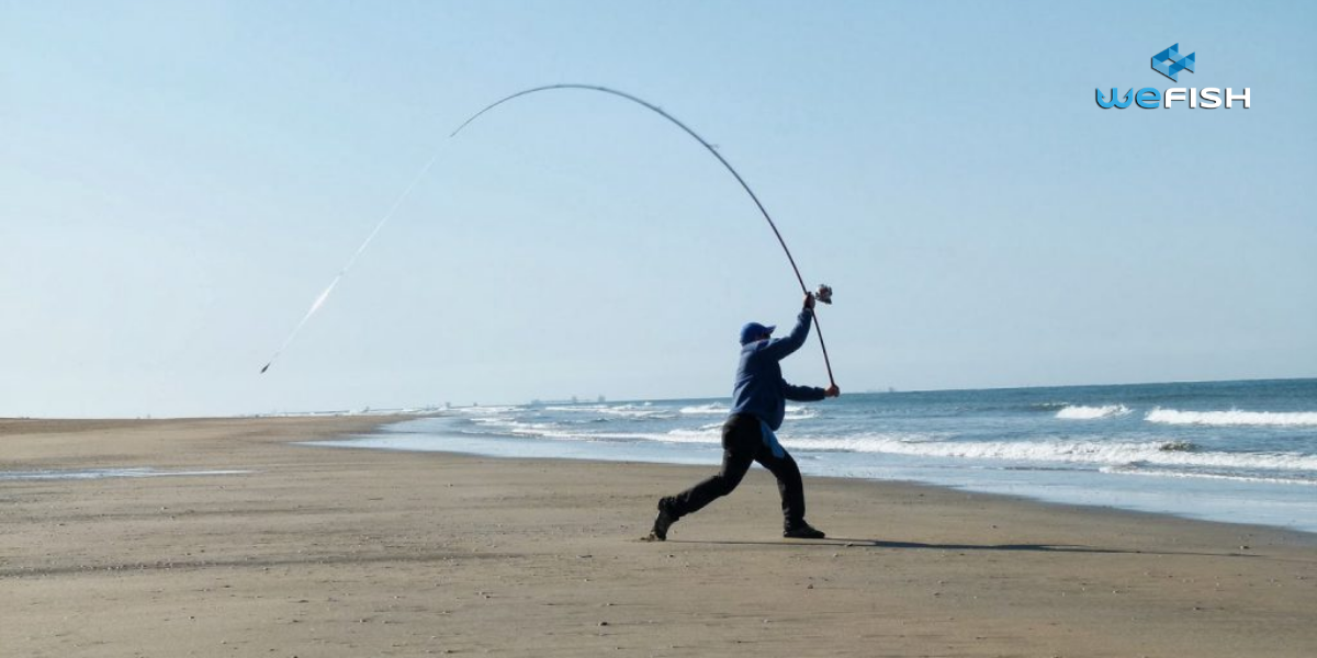 El Surfcasting es el método más utilizado para pescar doradas
