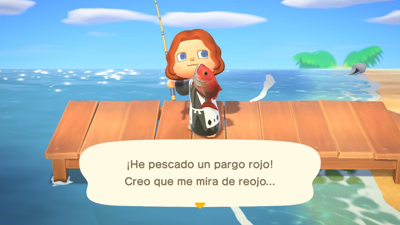 pesca en animal crossing