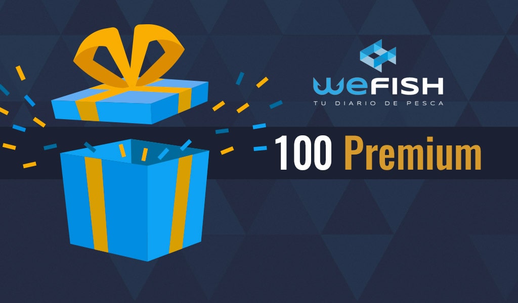 Regalamos 100 Suscripciones Premium de WeFish Regalamos 100 Suscripciones Premium de WeFish