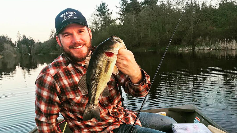 Chris Pratt fishing