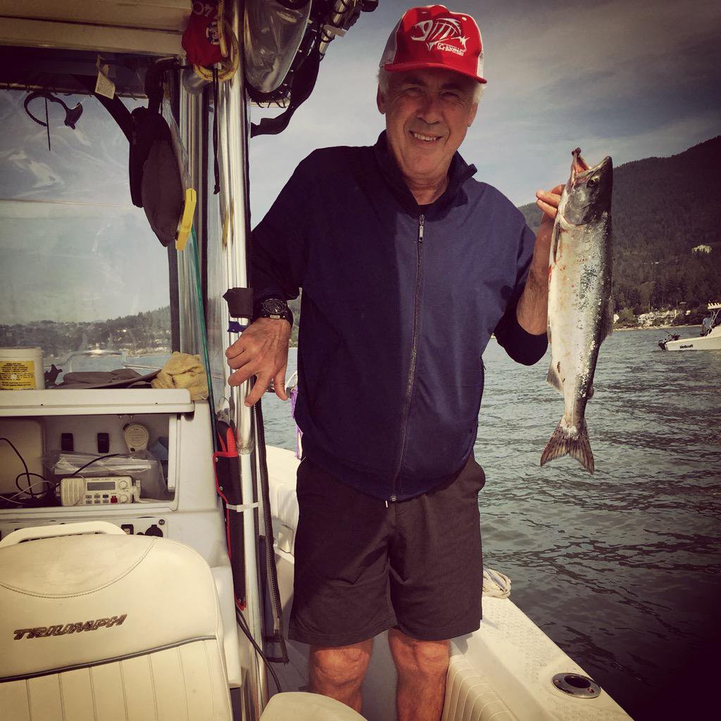 Ancelotti pescando