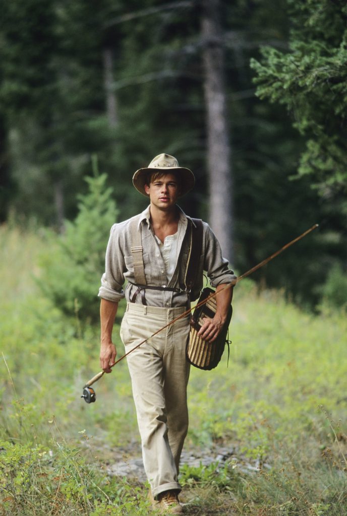 Brad Pitt fishing