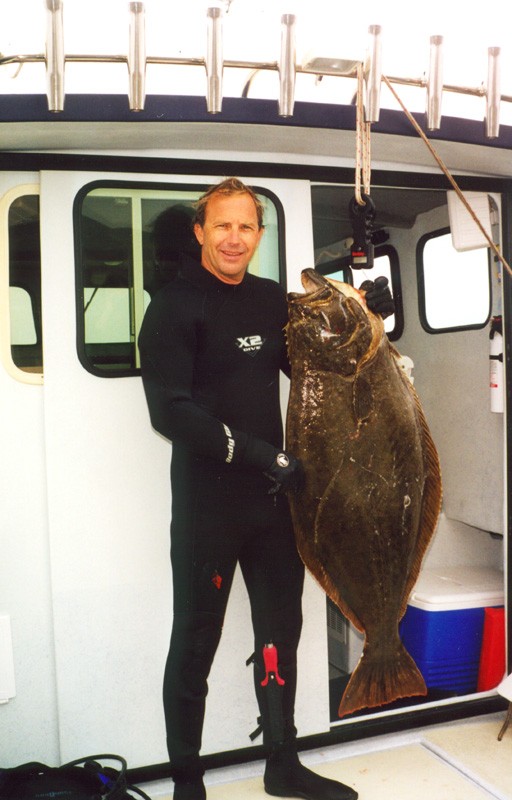 Kevin Costner fishing