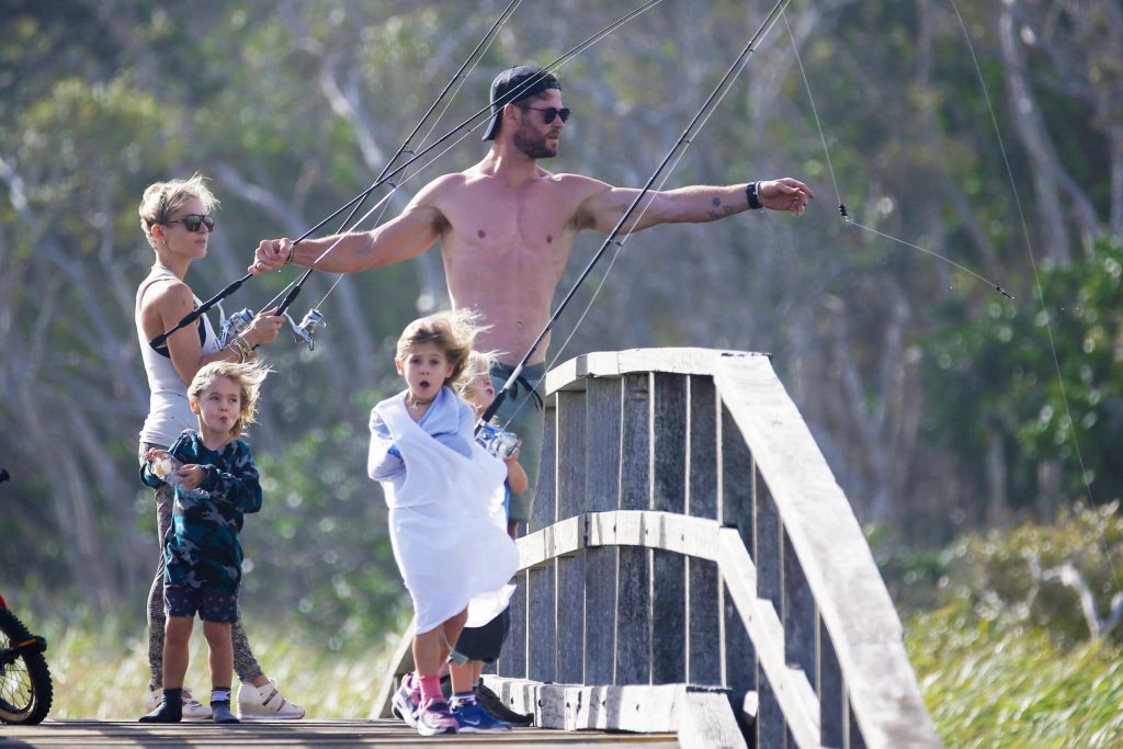 Famosos pescando
