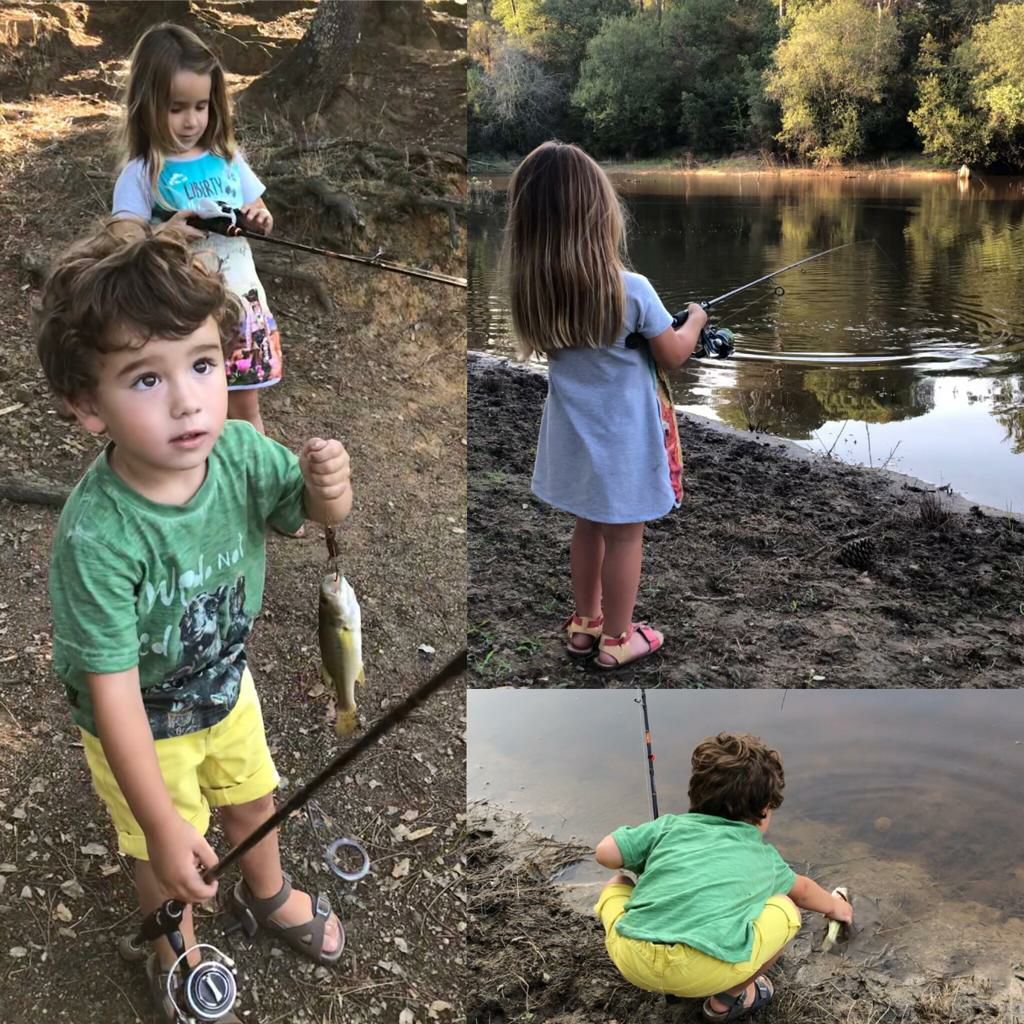 jóvenes promesa de la pesca Roc y Berta