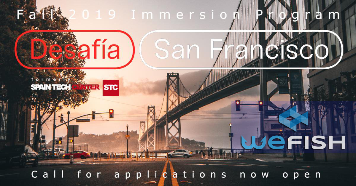 Nota de prensa: WeFish está en Desafía San Francisco 2019 Nota de prensa: WeFish está en Desafía San Francisco 2019