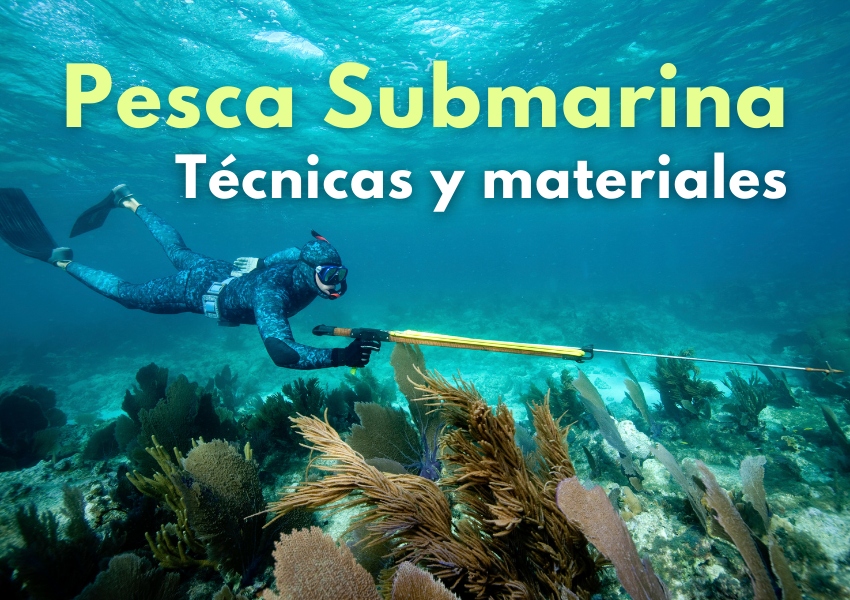 Pesca submarina: Técnicas y materiales