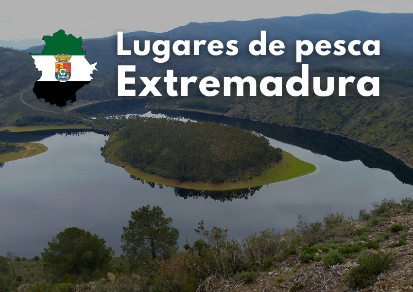 sitios de pesca en Extremadura